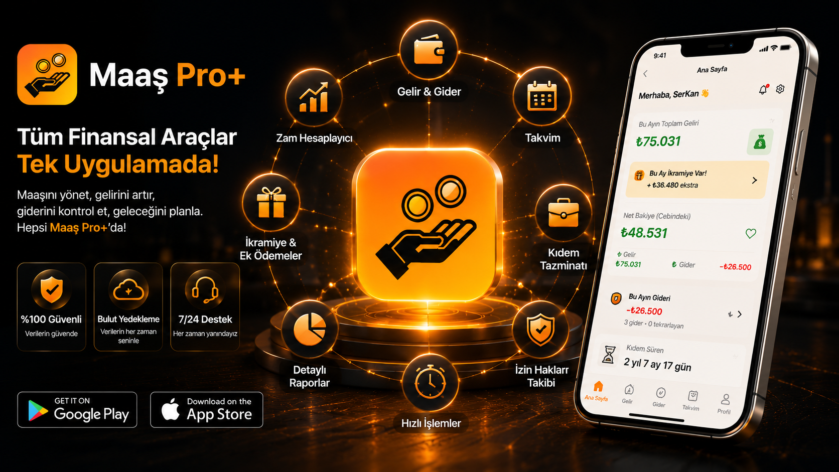 Maaş Pro+ Özellik 3